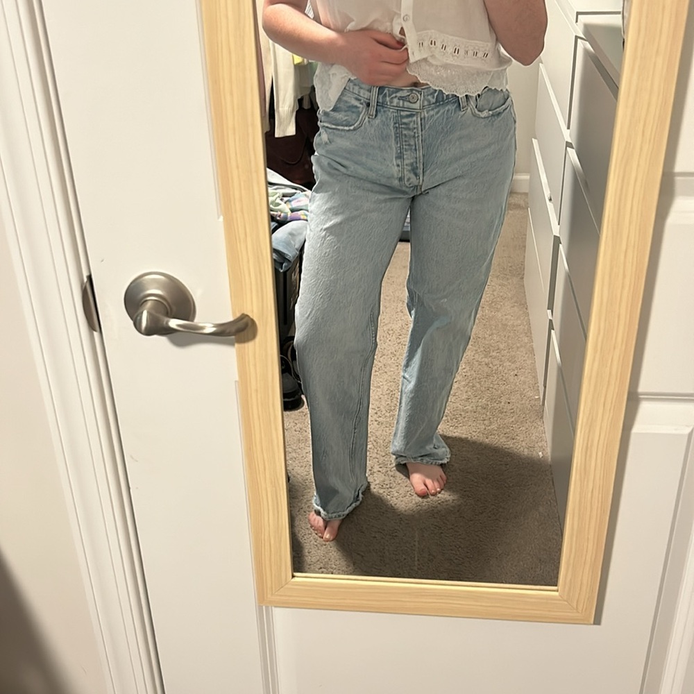 Abercrombie & Fitch The 90s Baggy Low RIse Jeans Size 10R